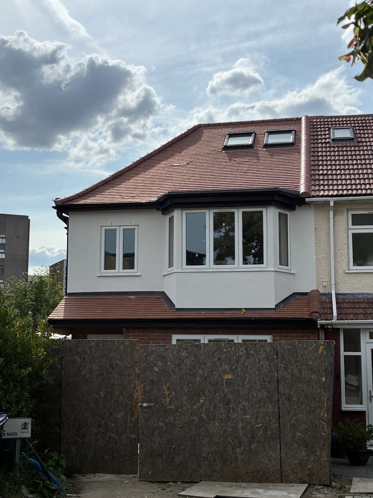 Hip-to-gable loft conversion